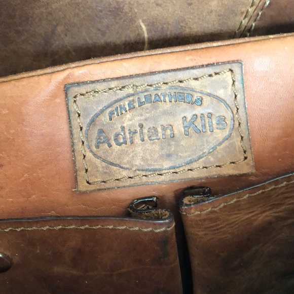 Full leather messenger bag - Adrian Klis fine leathers - Picture 6 of 8